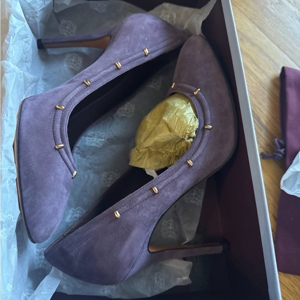 Elegant Purple Women's Heels
